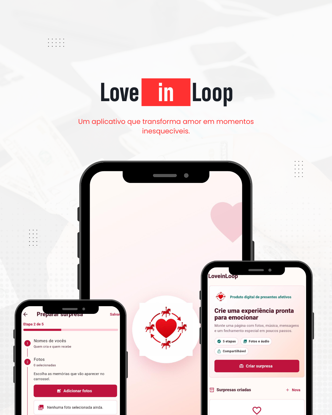Imagem de apresentação do projeto LoveInLoop